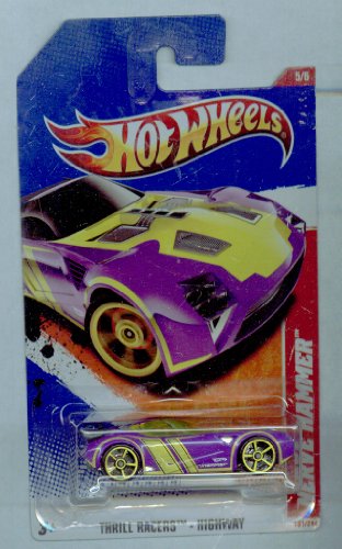 ホットウィール マテル ミニカー ホットウイール Hot Wheels 2011-191/244 Thrill Racers Highway 5/6 Nerve Hammer 1:64 Scaleホットウィール マテル ミニカー ホットウイール