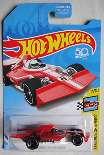 ホットウィール マテル ミニカー ホットウイール Hot Wheels Legends of Speed 7/10, RED Formula Flashback 50 Year Cardホットウィール マテル ミニカー ホットウイール