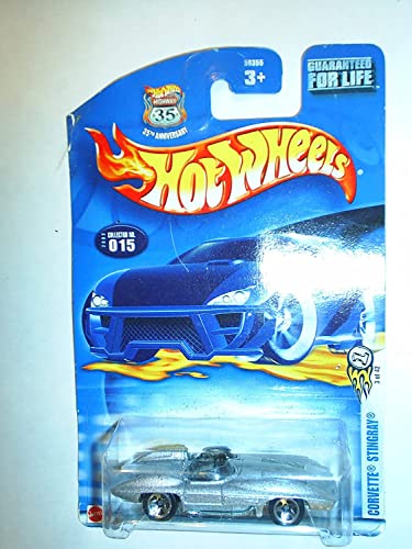 ۥåȥ ޥƥ ߥ˥ ۥåȥ 2003 First Editions #3 Corvette Stingray 5-Spoke Wheels Highway 35 Card #2003-15 Collectible Collector Car Mattel Hot Wheels 1:64 Scaleۥåȥ ޥƥ ߥ˥ ۥåȥ