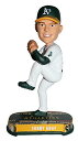 ボブルヘッド バブルヘッド 首振り人形 ボビンヘッド BOBBLEHEAD FOCO Oakland Athletics Gray S. #54 Headlin...