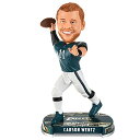 ボブルヘッド バブルヘッド 首振り人形 ボビンヘッド BOBBLEHEAD FOCO Forever Collectibles Carson Wentz Phi...