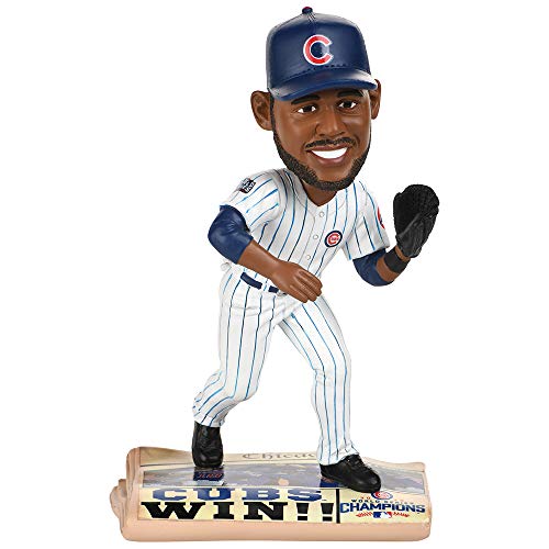 ボブルヘッド バブルヘッド 首振り人形 ボビンヘッド BOBBLEHEAD Forever Collectibles Dexter Fowler Chicago Cubs 2016 World Series Newspaper Base Bobblehead MLBボブルヘッド バブルヘッド 首振り人形 ボビンヘッド BOBBLEHEAD