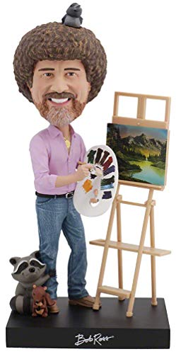 ボブルヘッド バブルヘッド 首振り人形 ボビンヘッド BOBBLEHEAD Royal Bobbles Bob Ross Collectible Bobblehead St…