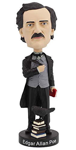 ボブルヘッド バブルヘッド 首振り人形 ボビンヘッド BOBBLEHEAD Royal Bobbles Edgar Allan Poe Bobblehead, Polyresin Premium Lifelike Figure, Unique Serial Number, Exquisite Detailボブルヘッド バブルヘッド 首振り人形 ボビンヘッド BOBBLEHEAD