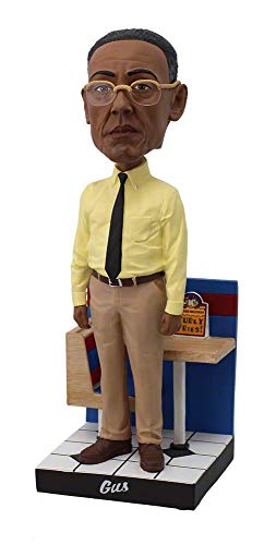 {uwbh ouwbh Ul` {rwbh BOBBLEHEAD Royal Bobbles Better Call Saul Gus Fring Bobblehead, Premium Polyresin Lifelike Figure, Unique Serial Number, Exquisite Detail{uwbh ouwbh Ul` {rwbh BOBBLEHEAD