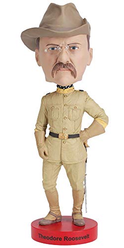 {uwbh ouwbh Ul` {rwbh BOBBLEHEAD Royal Bobbles Teddy Roosevelt Bobblehead, Premium Polyresin Lifelike Figure, Unique Serial Number, Exquisite Detail{uwbh ouwbh Ul` {rwbh BOBBLEHEAD