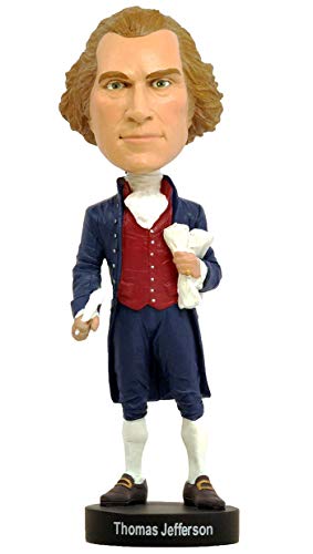 ボブルヘッド バブルヘッド 首振り人形 ボビンヘッド BOBBLEHEAD Royal Bobbles Thomas Jefferson Bobblehead, Premium Polyresin Lifelike Figure, Unique Serial Number, Exquisite Detailボブルヘッド バブルヘッド 首振り人形 ボビンヘッド BOBBLEHEAD