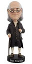 {uwbh ouwbh Ul` {rwbh BOBBLEHEAD Royal Bobbles Benjamin Franklin Bobblehead, Premium Polyresin Lifelike Figure, Unique Serial Number, Exquisite Detail{uwbh ouwbh Ul` {rwbh BOBBLEHEAD