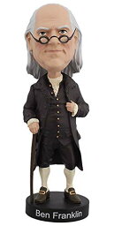 ボブルヘッド バブルヘッド 首振り人形 ボビンヘッド BOBBLEHEAD Royal Bobbles Benjamin Franklin Bobblehead, Premium Polyresin Lifelike Figure, Unique Serial Number, Exquisite Detailボブルヘッド バブルヘッド 首振り人形 ボビンヘッド BOBBLEHEAD