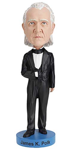 ボブルヘッド バブルヘッド 首振り人形 ボビンヘッド BOBBLEHEAD Royal Bobbles James K. Polk Bobblehead, Premium Polyresin Lifelike Figure, Unique Serial Number, Exquisite Detailボブルヘッド バブルヘッド 首振り人形 ボビンヘッド BOBBLEHEAD