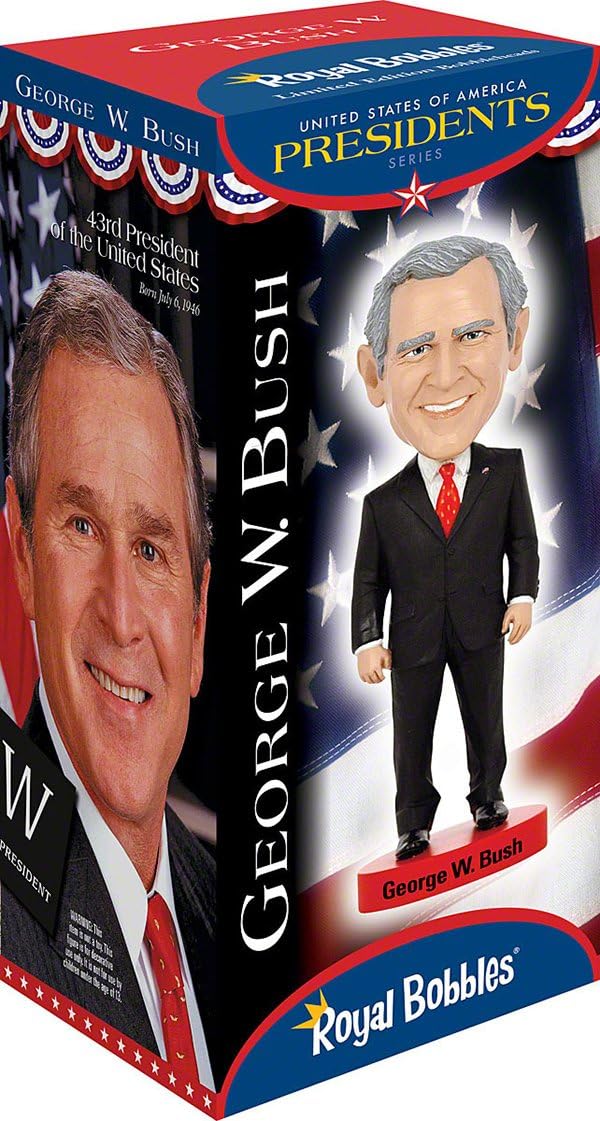 ボブルヘッド バブルヘッド 首振り人形 ボビンヘッド BOBBLEHEAD Royal Bobbles George W. Bush Collectible Bobblehead Statueボブルヘッド バブルヘッド 首振り人形 ボビンヘッド BOBBLEHEAD 2