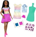 バービー バービー人形 日本未発売 プレイセット アクセサリ Barbie Crayola Color Stamp Fashions Set Doll and ...