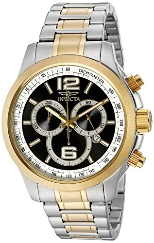 腕時計 インヴィクタ インビクタ メンズ Invicta Men's 0080 II Collection Chronograph Two-Tone Stainless Steel Watch腕時計 インヴィクタ インビクタ メンズ