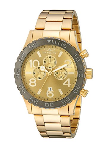 腕時計 インヴィクタ インビクタ メンズ Invicta Men's 15160 Specialty Chronograph 18k Gold Ion-Plated Stainless Steel Watch腕時計 インヴィクタ インビクタ メンズ