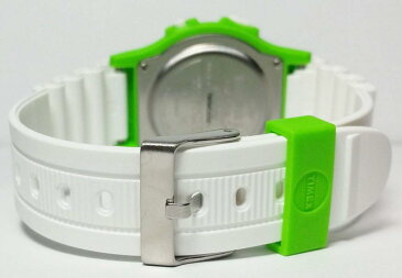 腕時計 タイメックス メンズ 【送料無料】Timex Ironman Triathlon Sport Men's Green White Digital Watch Resin Strap TW5M03700腕時計 タイメックス メンズ