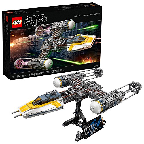 쥴  LEGO Star Wars Y-Wing Starfighter 75181 Building Kit (1967 Pieces)쥴 