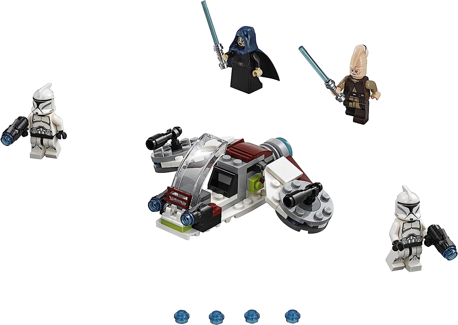 レゴ スターウォーズ 75206 ジェダイとクローン・トルーパーバトルパック LEGO Star Wars 102ピース