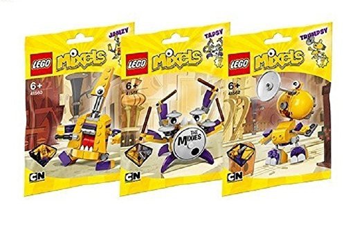 レゴ Lego, Mixels Series 7 Bundle MIXIES set, JAMZY (41560), TAPSY (41561), TRUMPSY (41562) Combine to Build MIXIES MAX!レゴ