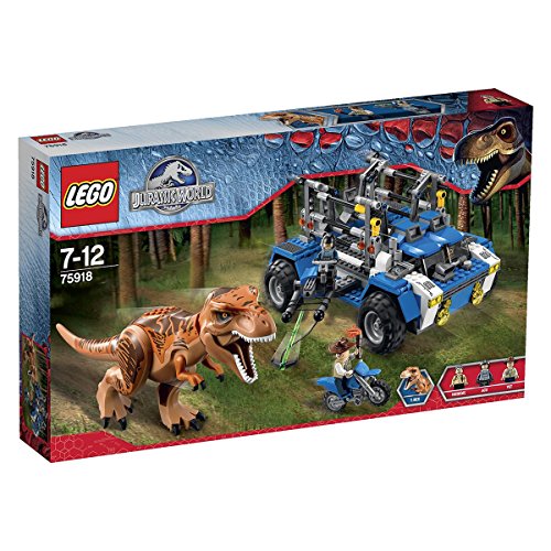 쥴 LEGO New Jurassic World T. Rex Tracker 75918 Building Kit from Japan쥴