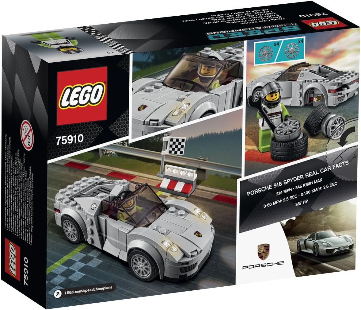 レゴ 【送料無料】LEGO 75910 Porsche 918 Spyderレゴ