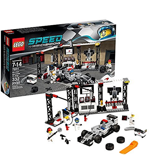 S LEGO Speed Champions McLaren Mercedes Pit Stop 75911S