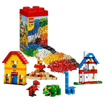 レゴ Lego Year 2013 Bucket Series Set #10664 - LEGO CREATIVE TOWER with Reusable Storage Box, Farmyard and Dinosaur-Themed Elements, Brick Separator and 3 Worker Minifigures (Total Pieces: 1600) by Bucketレゴ