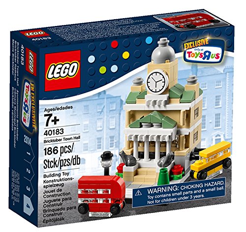 S Lego, Exclusive 2014 Bricktober Set, Town Hall #4/4 (40183)S