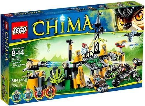 S `[} LEGO Chima Lavertus' Outland Base (70134)S `[}