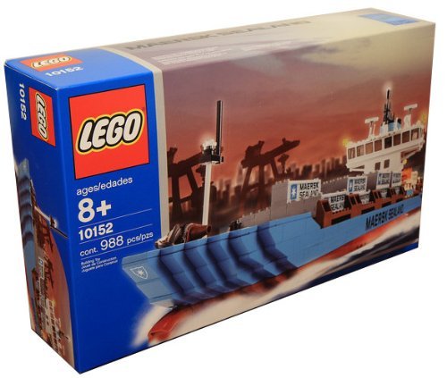 쥴 Lego Maersk Sealand Container Ship - Original 2004 Edition쥴