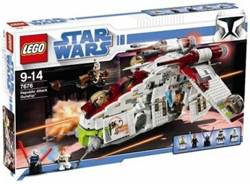 レゴ スターウォーズ 【送料無料】LEGO Star Wars 7676 Republic Attack Gunshipレゴ スターウォーズ