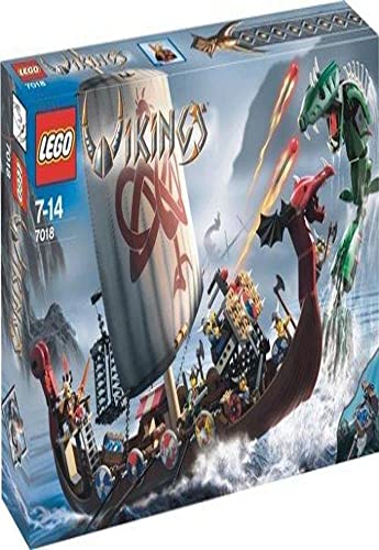 쥴 LEGO Vikings Ship Challenges The Midgard Serpent (7018)쥴