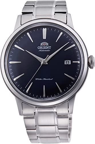 ӻ ꥨ  ORIENT Mens Analogue Automatic Watch with Stainless Steel Strap RA-AC0007L10B, Blue, Braceletӻ ꥨ 