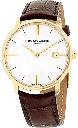 腕時計 フレデリックコンスタント メンズ Frederique Constant Slimline Quartz Movement Silver Dial Men's Watch FC-220V5S5腕時計 フレデリックコンスタント メンズ