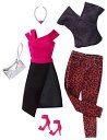 バービー バービー人形 着せ替え 衣装 ドレス Barbie Fashions Edgy, 2 Pack - Originalバービー バービー人形 着せ替え ...