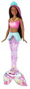 バービー バービー人形 ファンタジー 人魚 マーメイド Barbie Dreamtopia Sparkle Lights Mermaid Doll with Swimming Motion and Underwater Light Shows, Approx 12-inch with Pink-Streaked Brunette Hair, Giftバービー バービー人形 ファンタジー 人魚 マーメイド