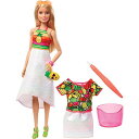 バービー Barbie クレヨラ レインボー・フルーツ サプライズ 水にぬらした筆でスカートをメイクしよう 乾かせば何度でも!