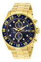 rv CBN^ CrN^ Y Invicta Specialty Chronograph Blue Dial Men's Watch 15942rv CBN^ CrN^ Y