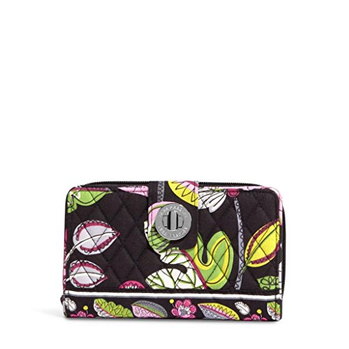 ヴェラブラッドリー ベラブラッドリー アメリカ 日本未発売 財布 10913-168 Vera Bradley Turn Lock Wallet (Moon Blooms)ヴェラブラッドリー ベラブラッドリー アメリカ 日本未発売 財布 10913-168