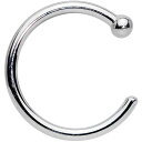 ボディキャンディー ボディピアス アメリカ 日本未発売 ウォレット Body Candy Tiny Nose Hoop 20 Gauge 1/4 Small D...