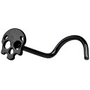 ボディキャンディー ボディピアス アメリカ 日本未発売 ウォレット Body Candy Nose Ring Unisex Black Anodized Tit...