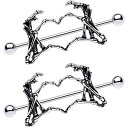 ボディキャンディー ボディピアス アメリカ 日本未発売 ウォレット Body Candy Nipplerings Piercing Women 14G 1 1/...