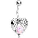 ボディキャンディー ボディピアス アメリカ 日本未発売 ウォレット Body Candy Steel Iridescent White Accent Valen...