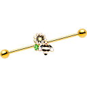 ボディキャンディー ボディピアス アメリカ 日本未発売 ウォレット Body Candy Anodized Steel Pink Bumble Bee Heli...