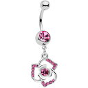 ボディキャンディー ボディピアス アメリカ 日本未発売 ウォレット Body Candy Womens 316L Steel Navel Ring Pierci...