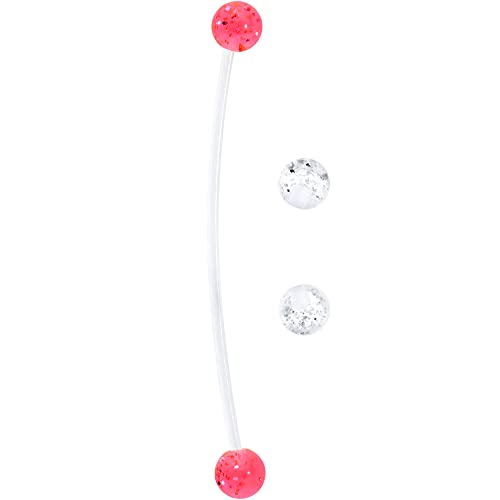 ボディキャンディー ボディピアス アメリカ 日本未発売 ウォレット Body Candy Pregnancy Belly Button Ring Clear and Pink Acrylic Glitter Packボディキャンディー ボディピアス アメリカ 日本未発売 ウォレット