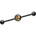 ボディキャンディー ボディピアス アメリカ 日本未発売 ウォレット Body Candy Black Anodized Stainless Steel Red ...