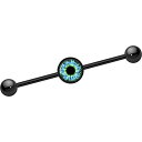 ボディキャンディー ボディピアス アメリカ 日本未発売 ウォレット Body Candy Black Anodized Stainless Steel Blue...