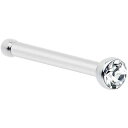 ボディキャンディー ボディピアス アメリカ 日本未発売 ウォレット Body Candy Clear 1.57mm Stainless Steel Micro ...