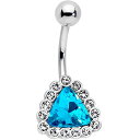 ボディキャンディー ボディピアス アメリカ 日本未発売 ウォレット Body Candy Womens Stainless Steel Clear Brilli...