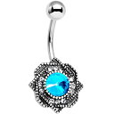 ボディキャンディー ボディピアス アメリカ 日本未発売 ウォレット Body Candy Stainless Steel Clear Brilliant Blu...